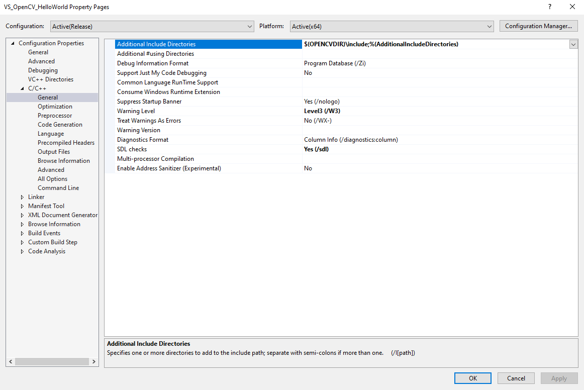 OpenCV installation on Windows 10 – Agmanic Vision